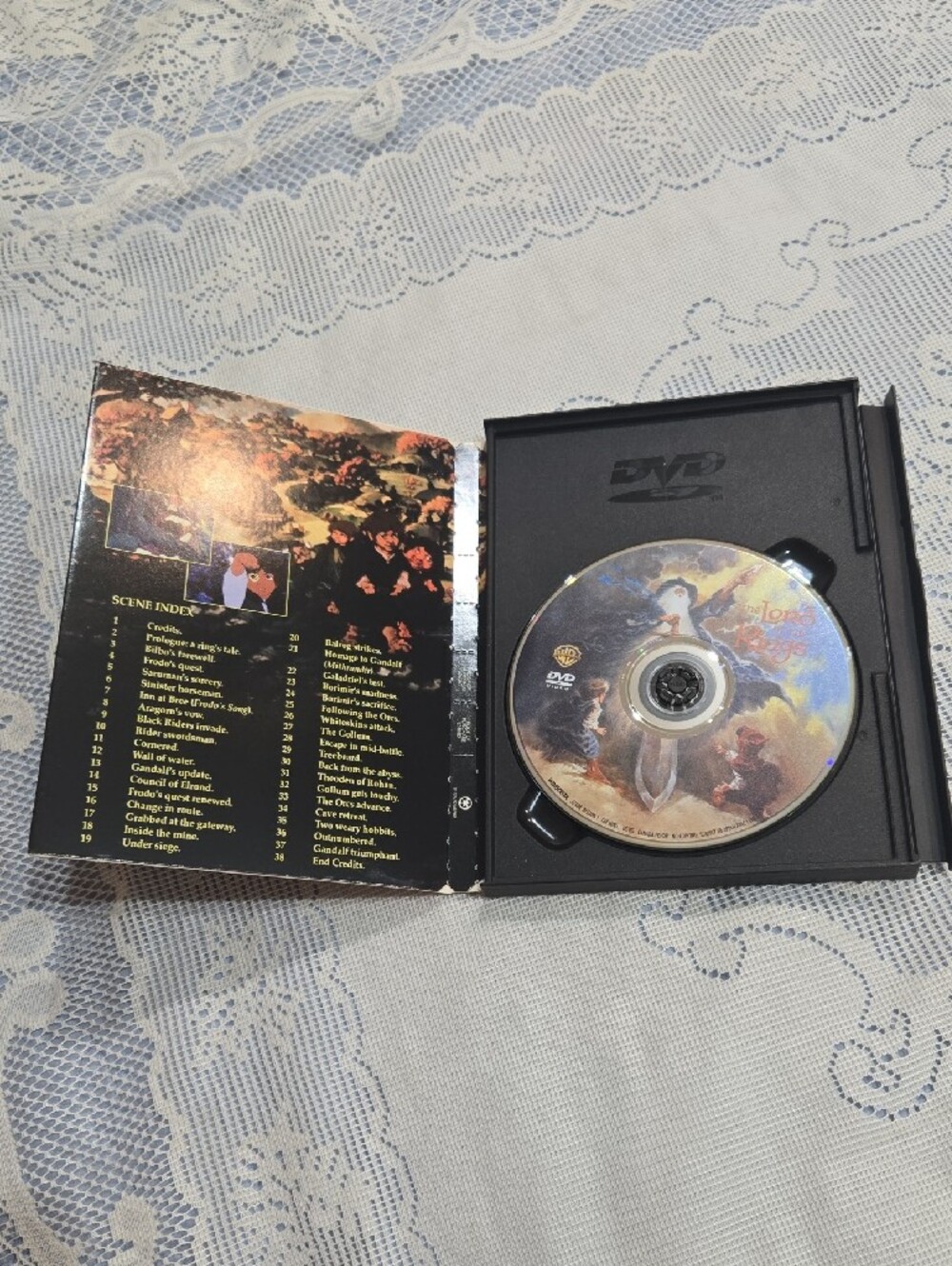 Warner Bros. The Lord of the Rings DVD - Black, Red, Blue, Yellow - Picture 2 of 5